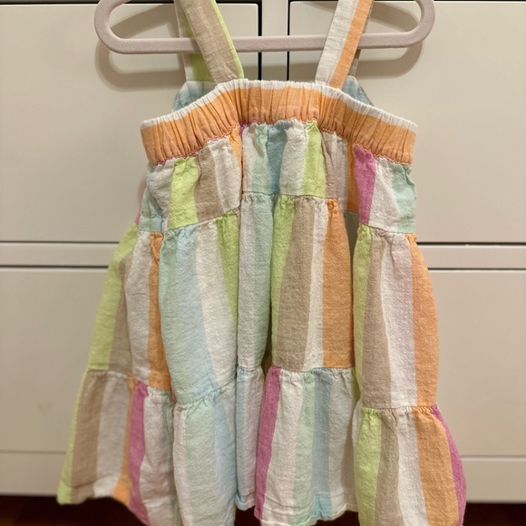 Baby Gap Linen-Cotton Stripe Dress, Size 18-24 Months - Picture 2 of 2